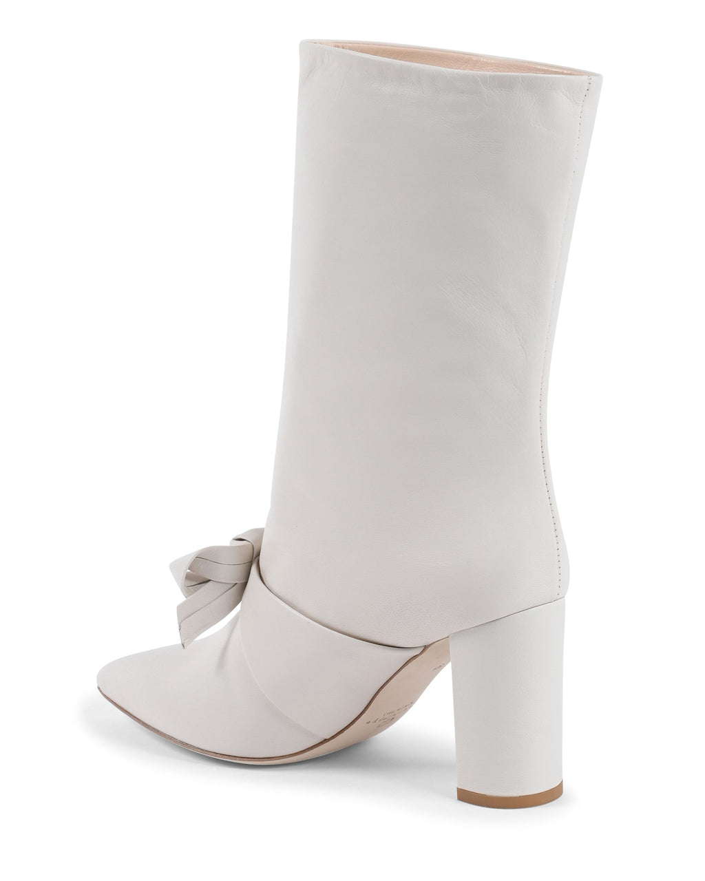 Dominic Boot - Bota corta color blanco roto