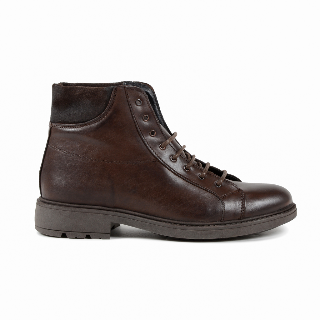 19V69 Italia Botines para hombre Marrón 2647 VITELLO T MORO