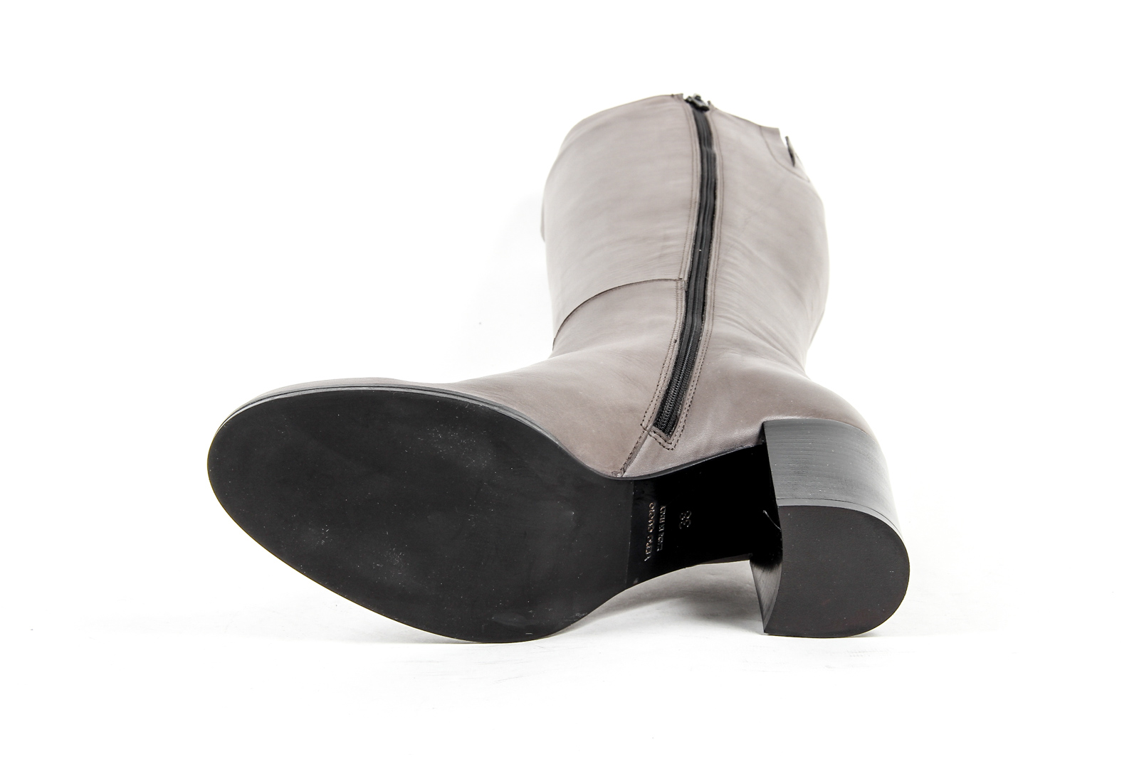 V 1969 Italia Womens Heeled Ankle Boot Grey HURRY