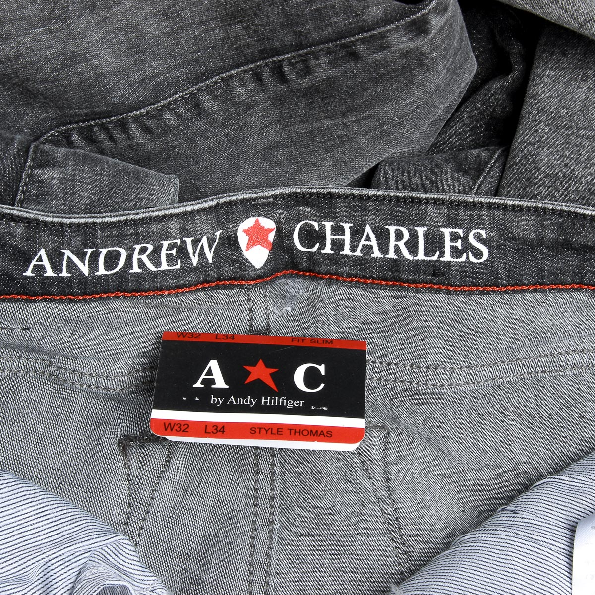 Vaqueros Andrew Charles para hombre gris oscuro THOMAS
