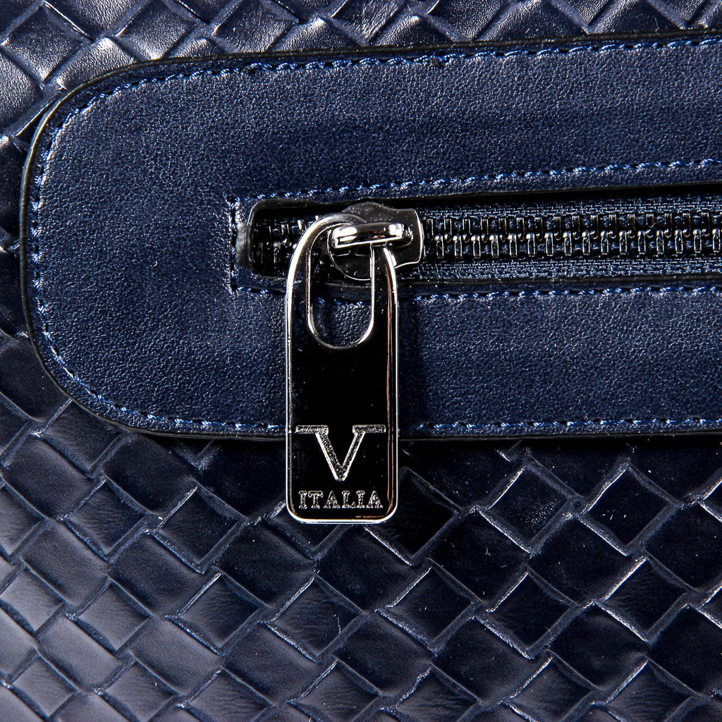 Bolso de mano para hombre V 1969 Italia azul GARY