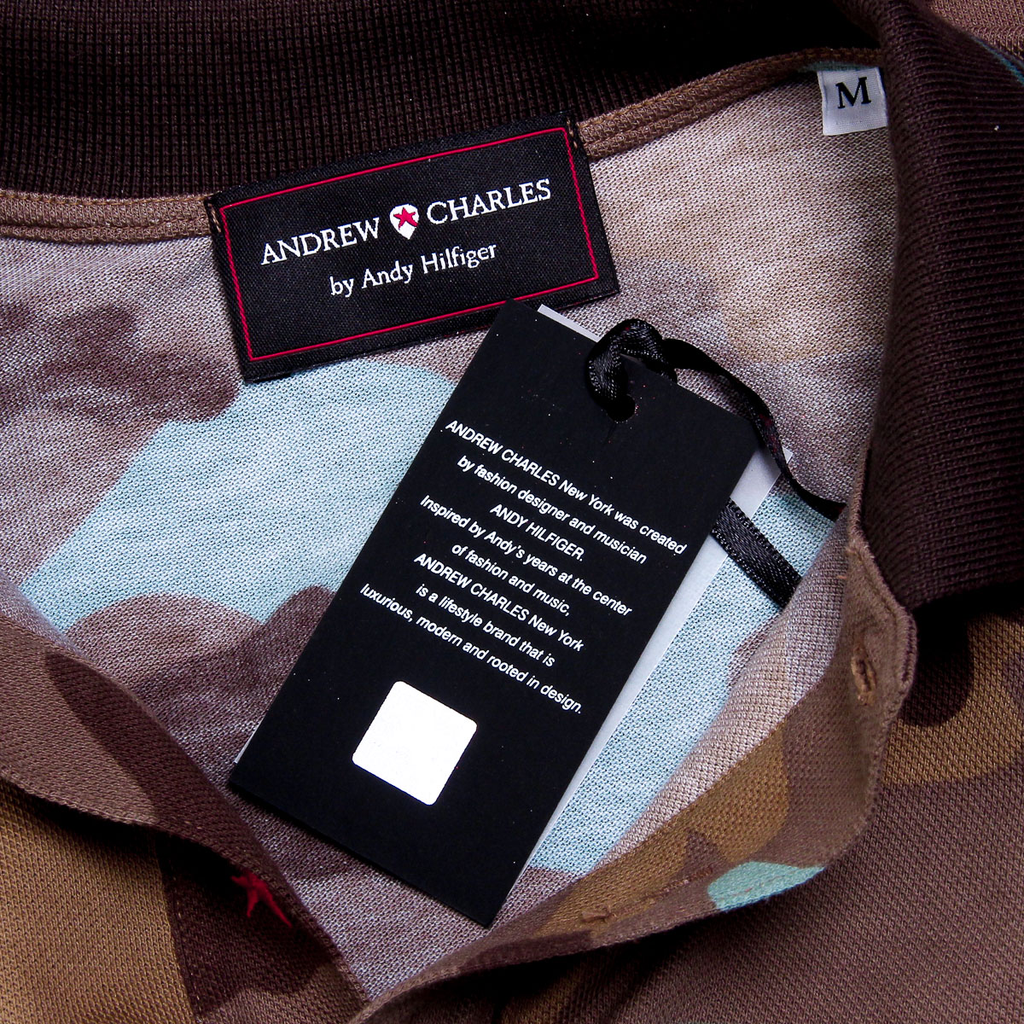 Polo Andrew Charles de manga corta para hombre, multicolor, STEVE