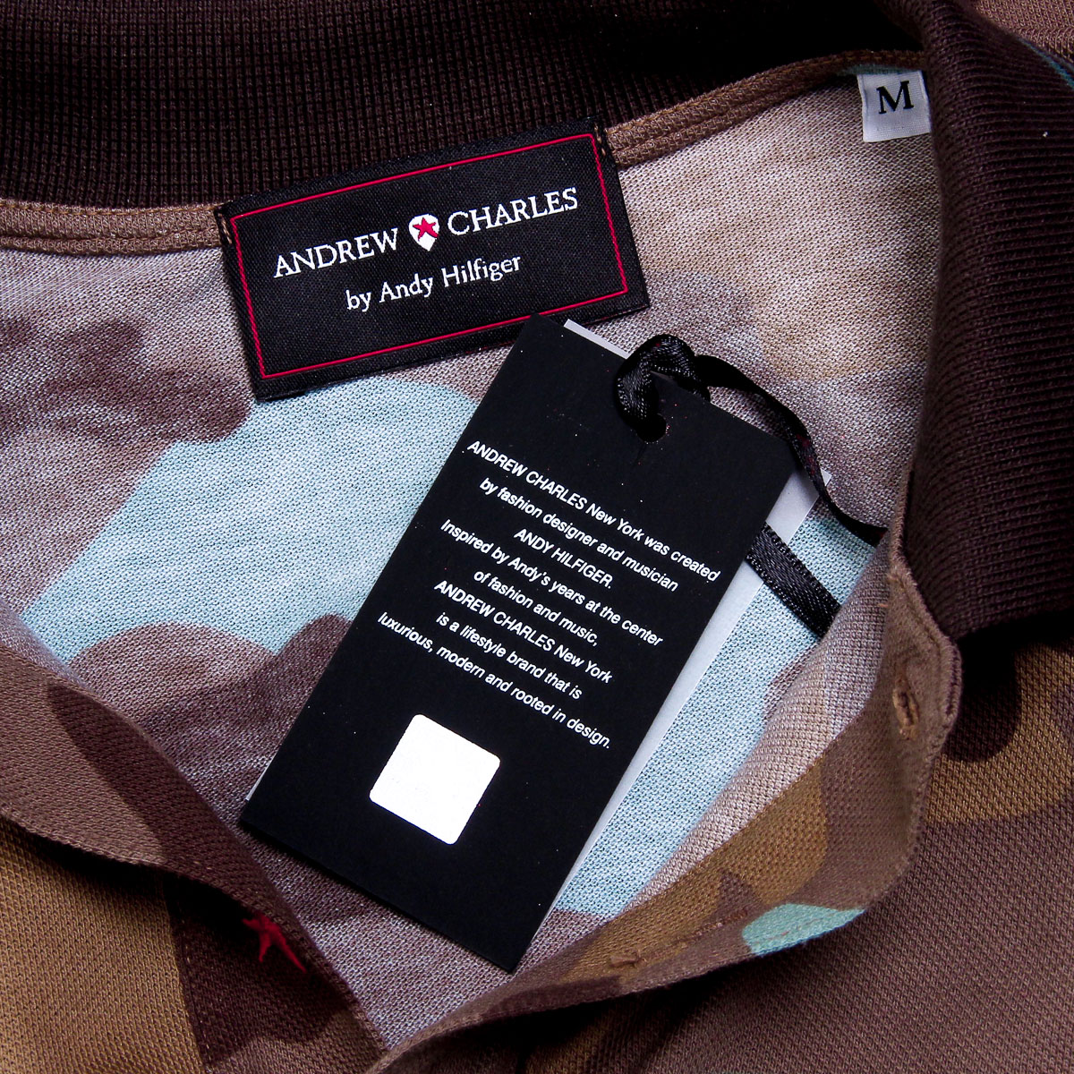 Polo Andrew Charles de manga corta para hombre, multicolor, STEVE