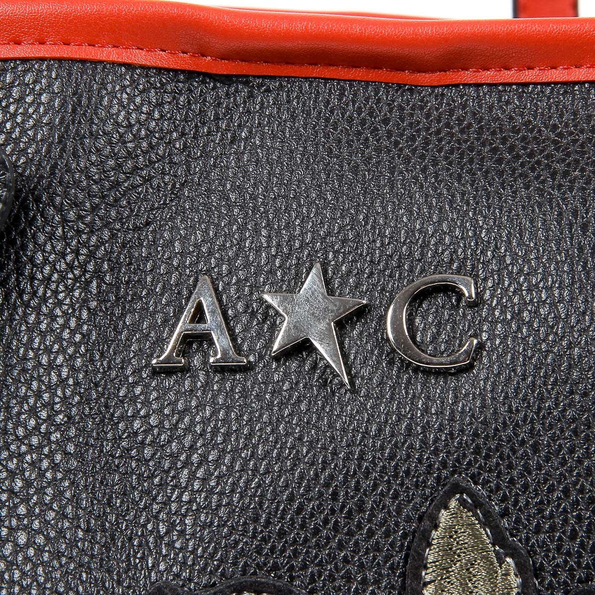Bolso de mano Andrew Charles para mujer, color negro, INDIA