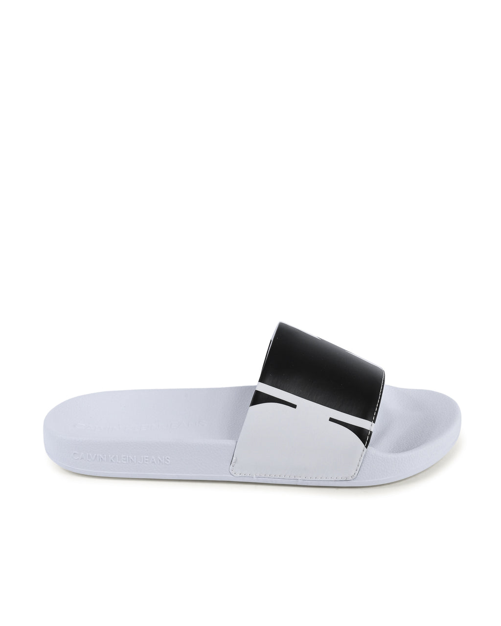 Chanclas Calvin Klein para mujer blancas YW0YW012450K5