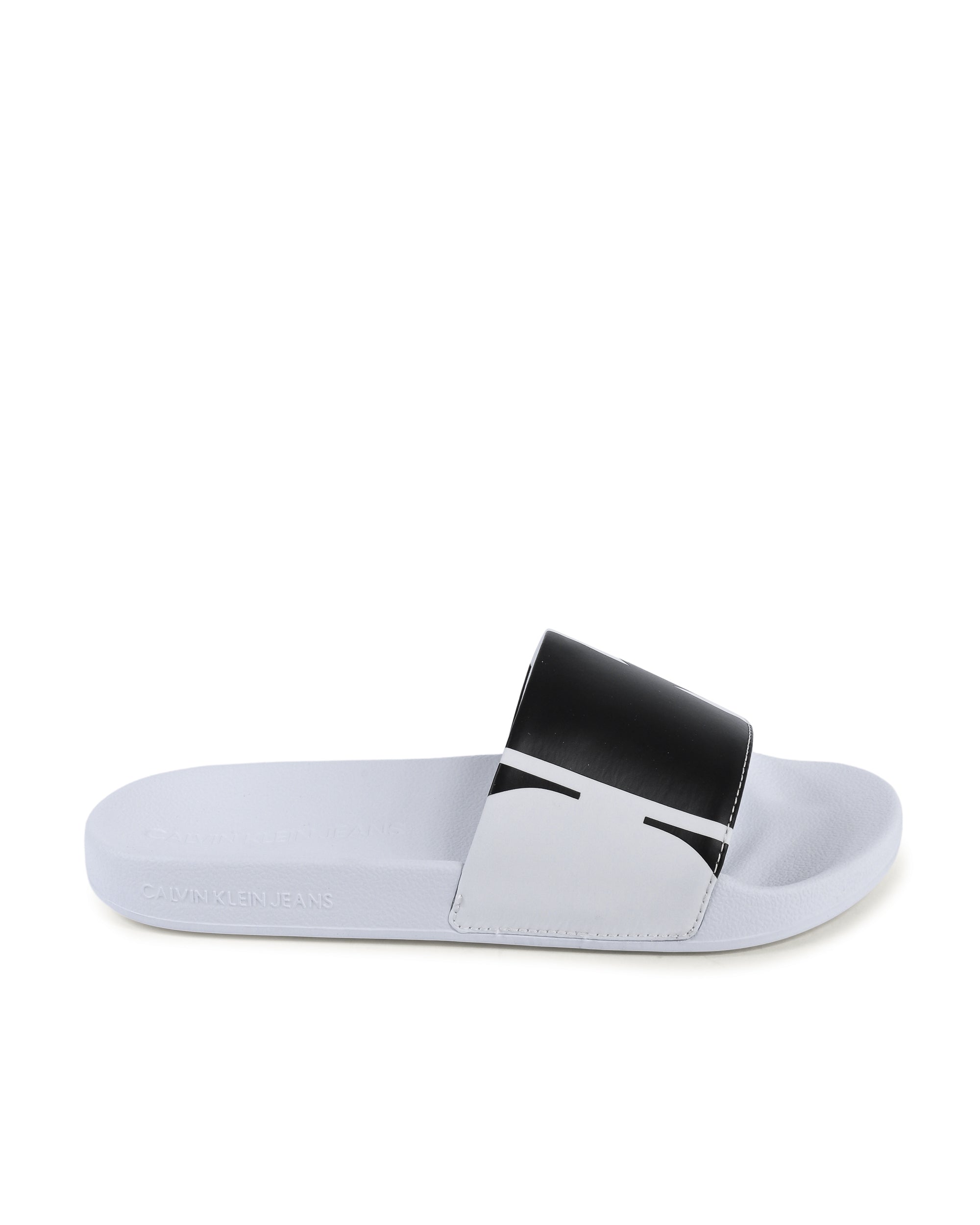 Chanclas Calvin Klein para mujer blancas YW0YW012450K5