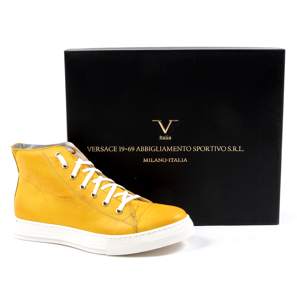 V 1969 Italia Womens Sneaker Yellow KOAL
