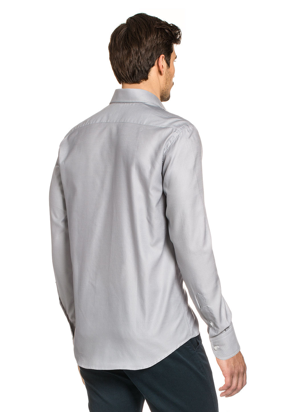 Camisa clásica moderna de corte V 1969 Italia para hombre, 377 ART. 05