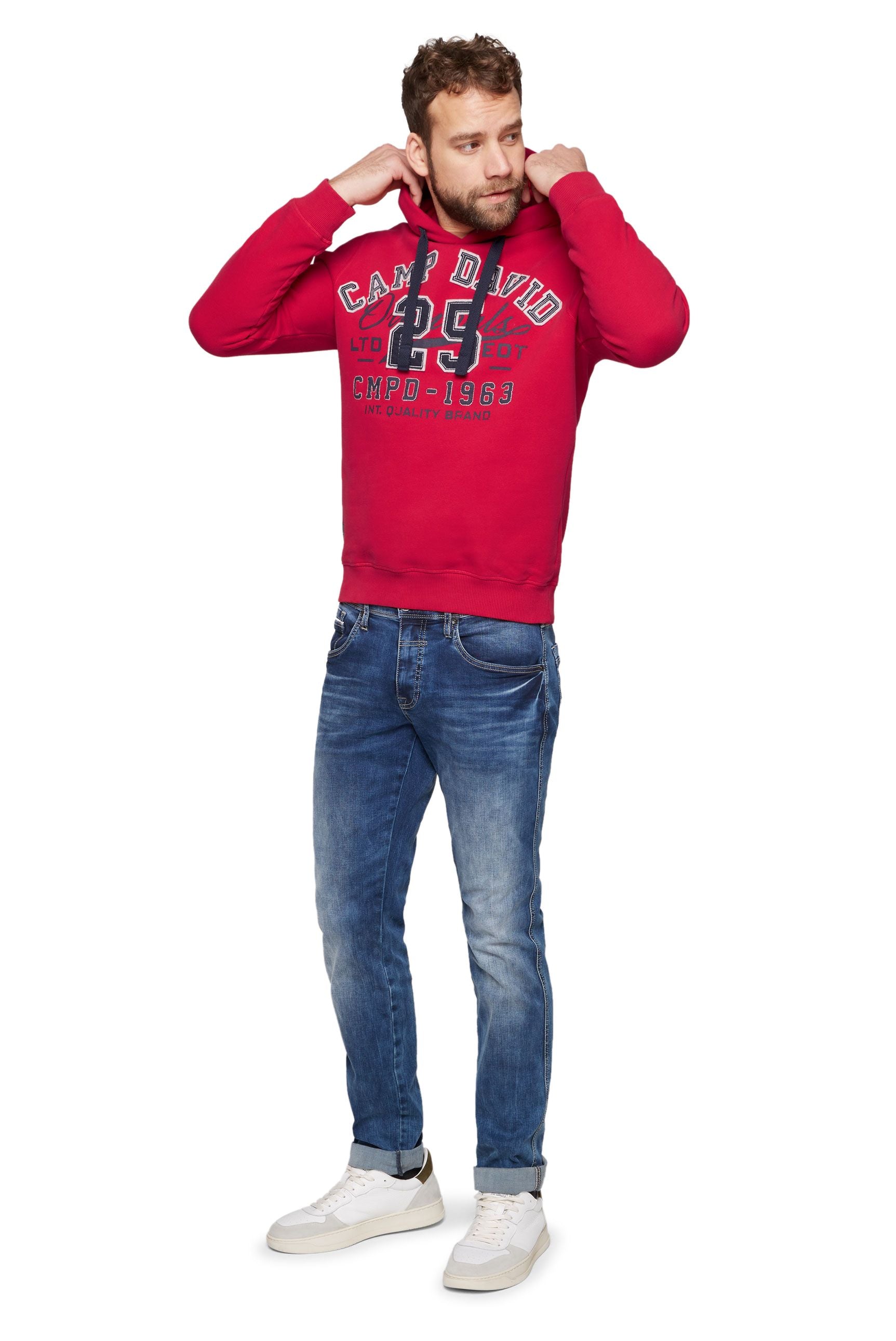 Sudadera con capucha para hombre Camp David