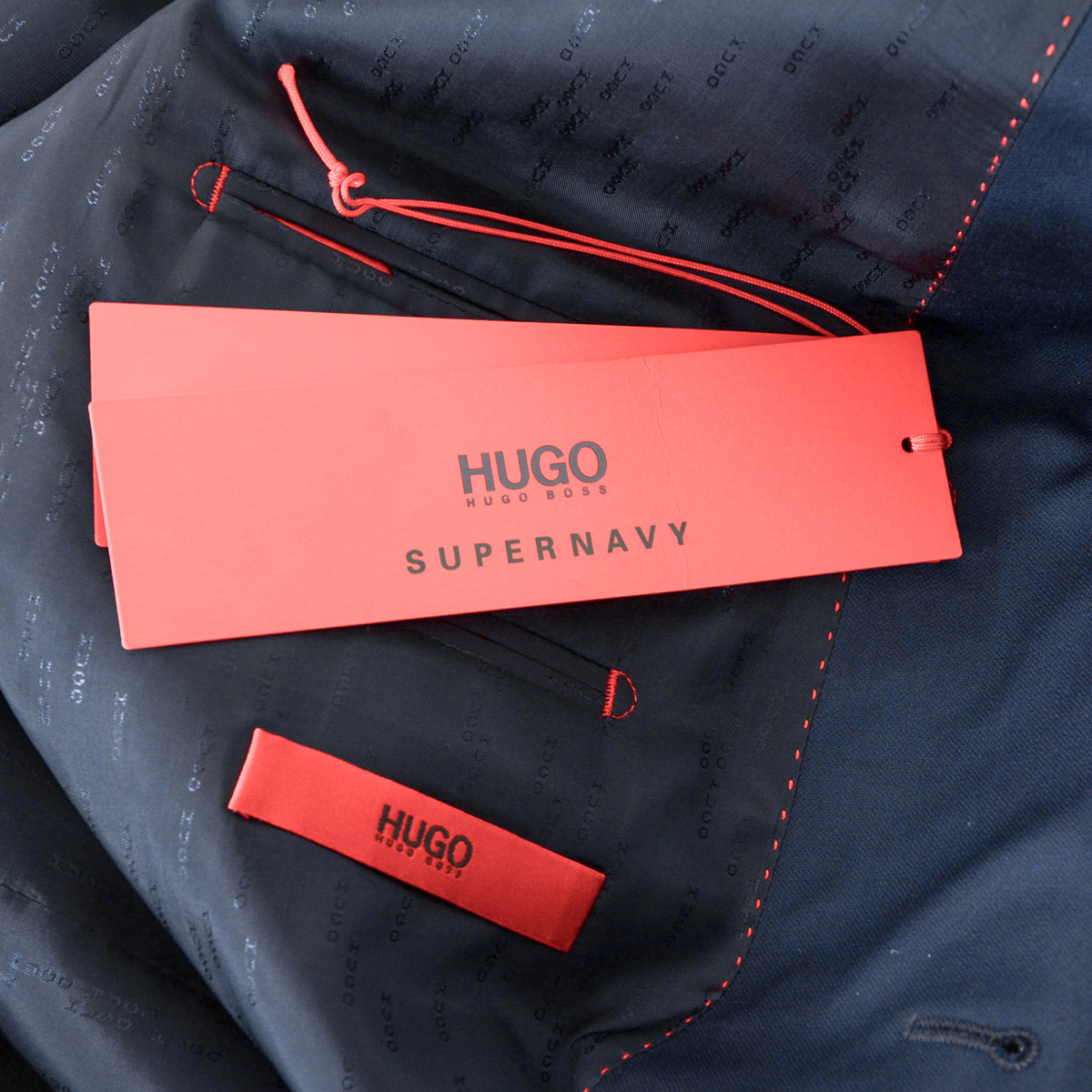 Traje Hugo Boss para hombre azul oscuro AERON HAMEN