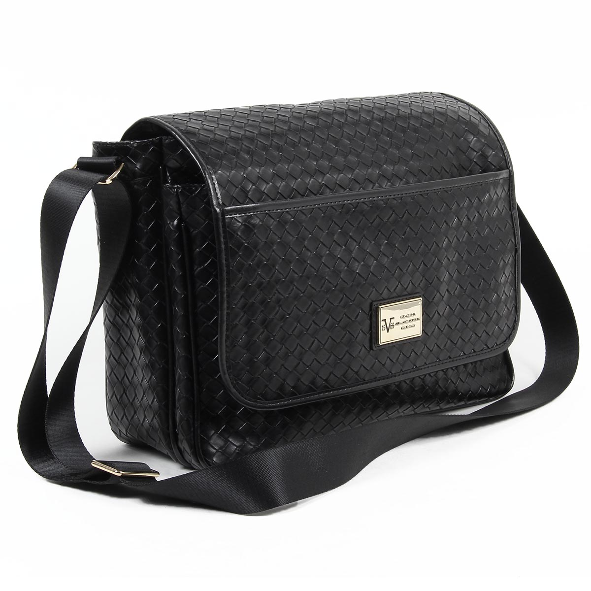 Bolso de hombre V 1969 Italia V1969014B NEGRO