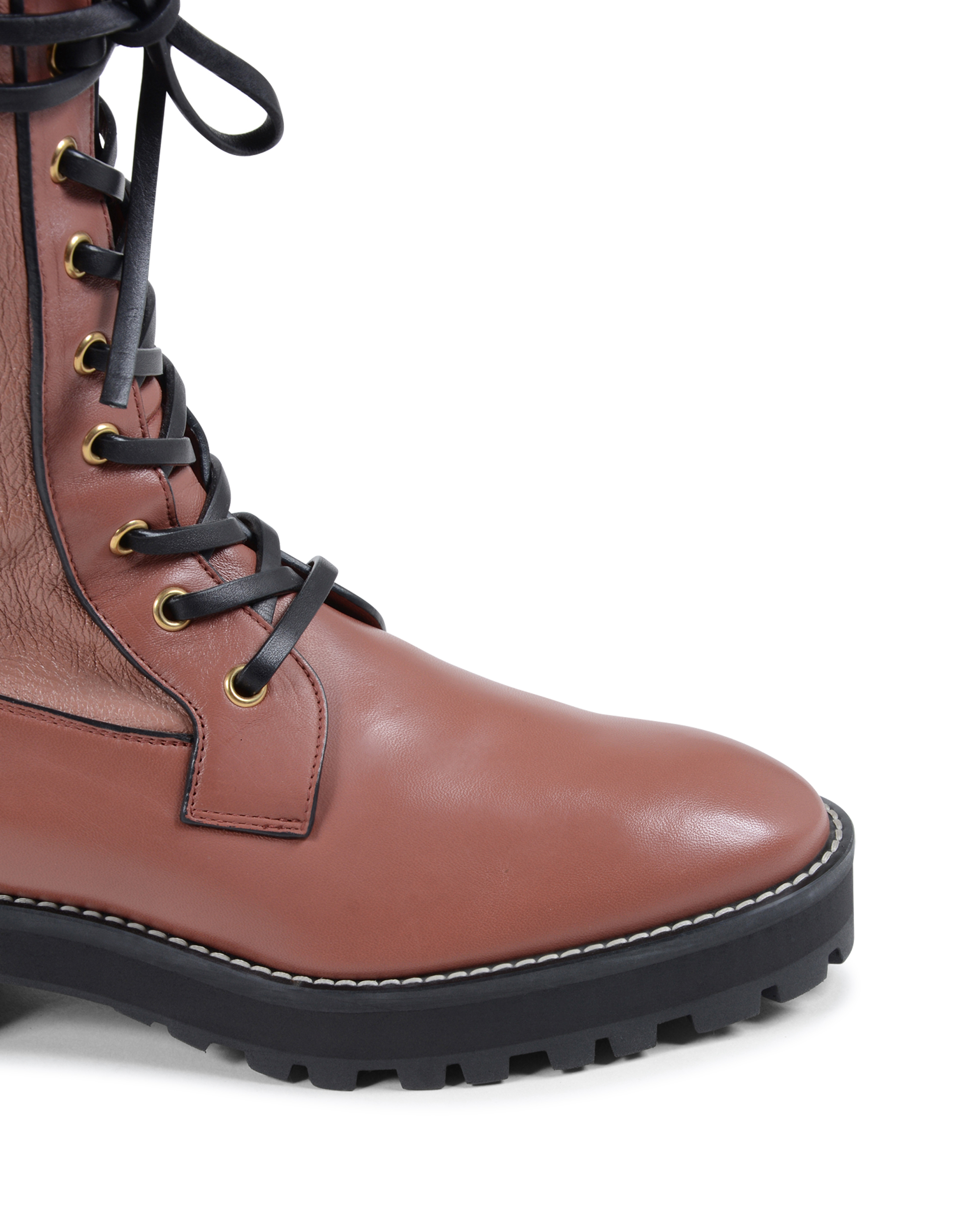 Bota corta Stuart Weitzman para mujer marrón ELSPETH