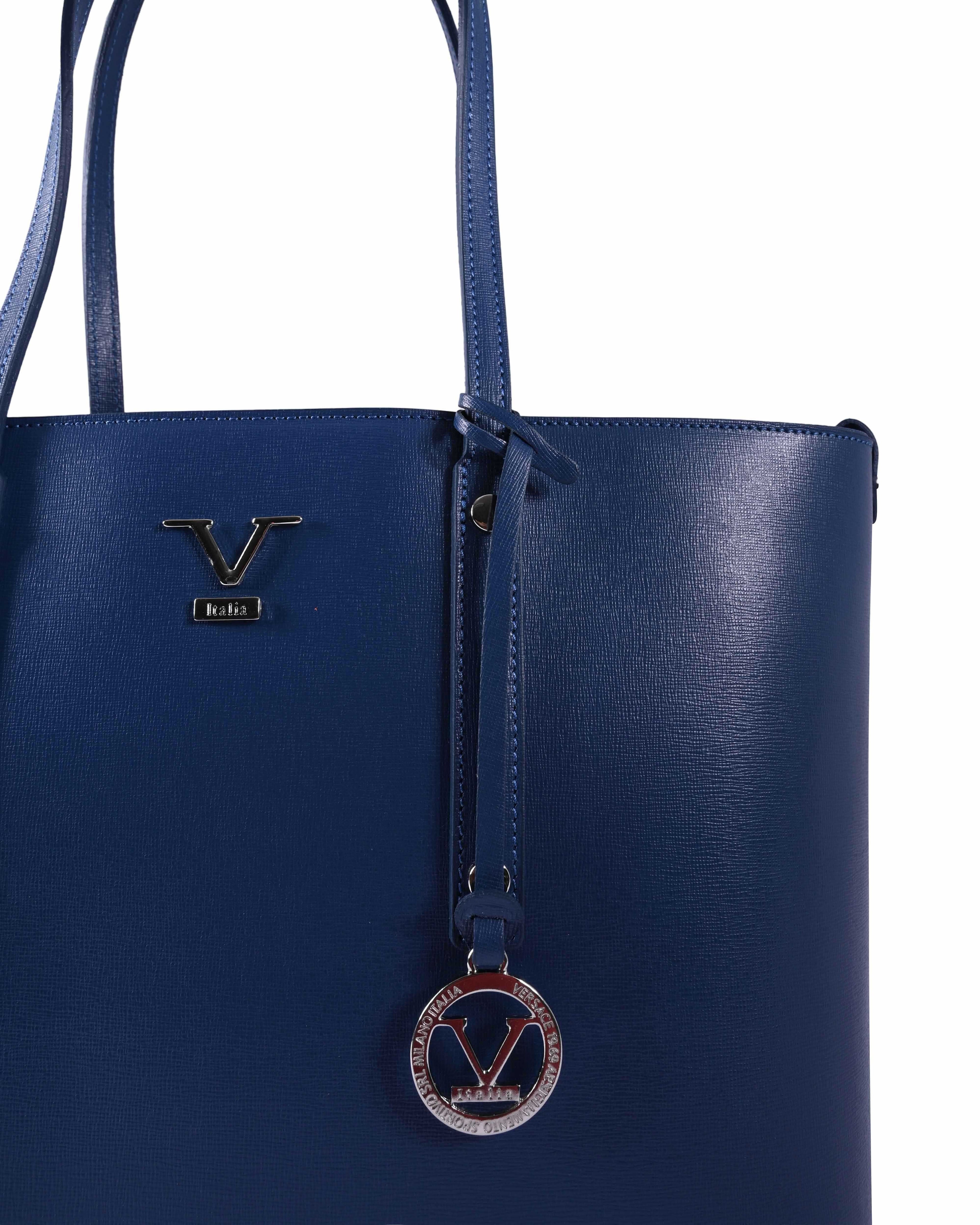Bolso de mano para mujer V Italia CB1070 SAFFIANO JEANS