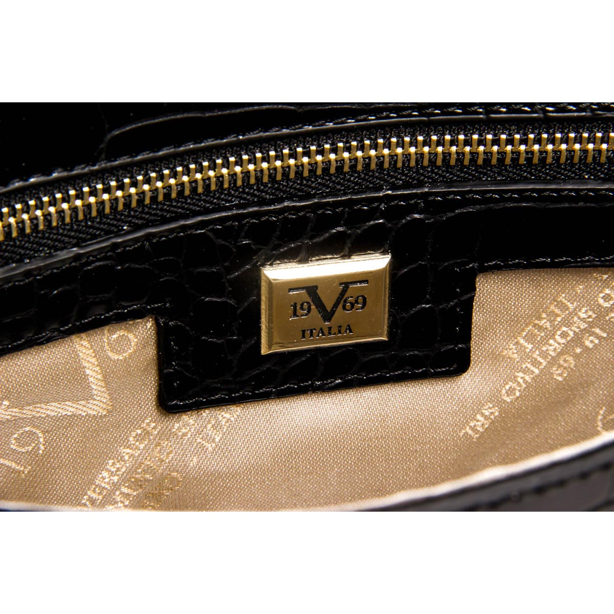 Bolso de mano para mujer V 1969 Italia V19690010K NEGRO
