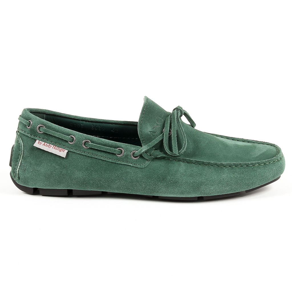Mocasín Andrew Charles para hombre verde STEVE
