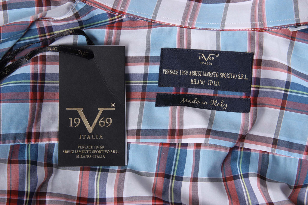 Camisa de cuello abotonado para hombre V 1969 Italia 627 VAR. 2