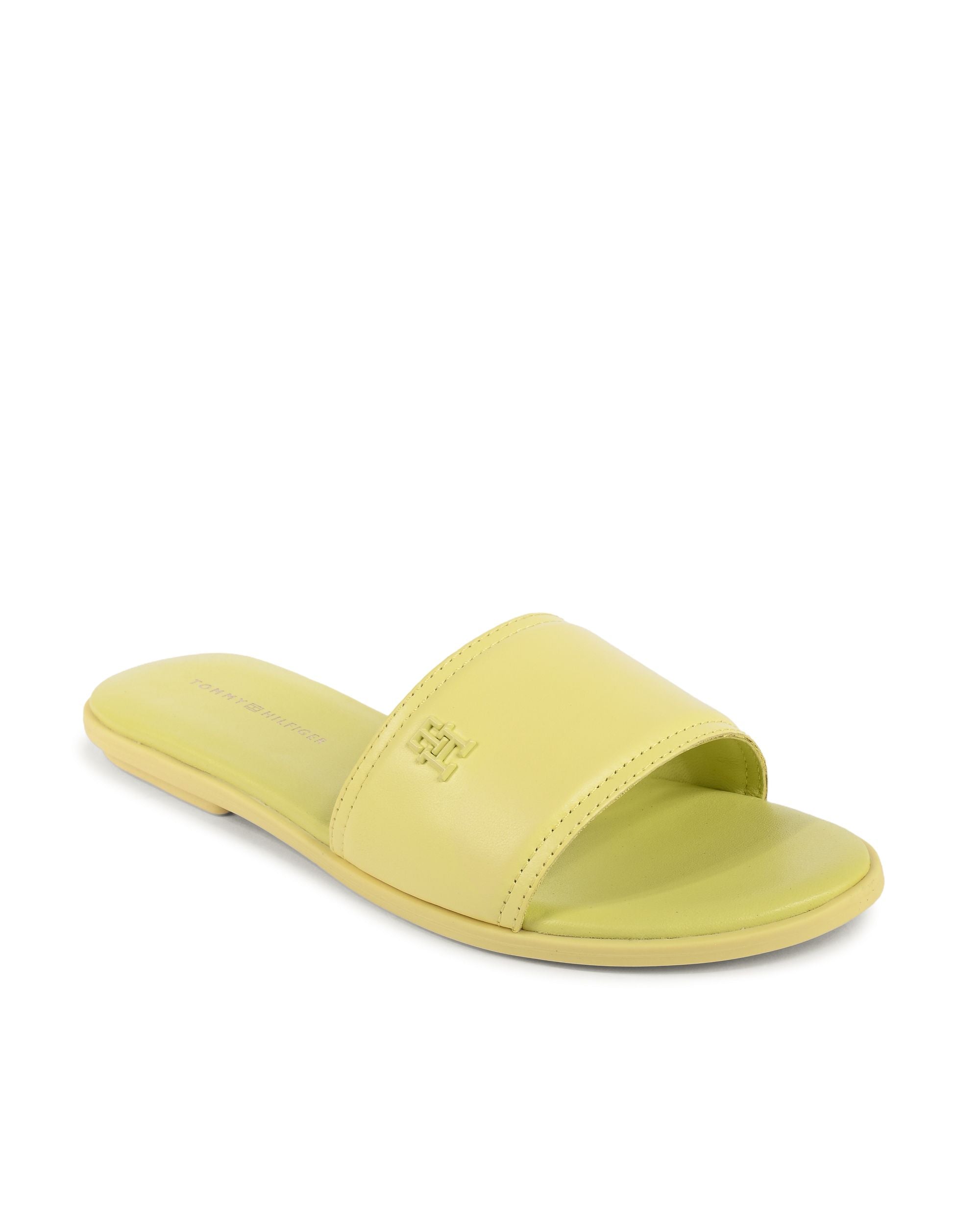 Sandalia Tommy Hilfiger para mujer amarilla FW0FW07936ZIN