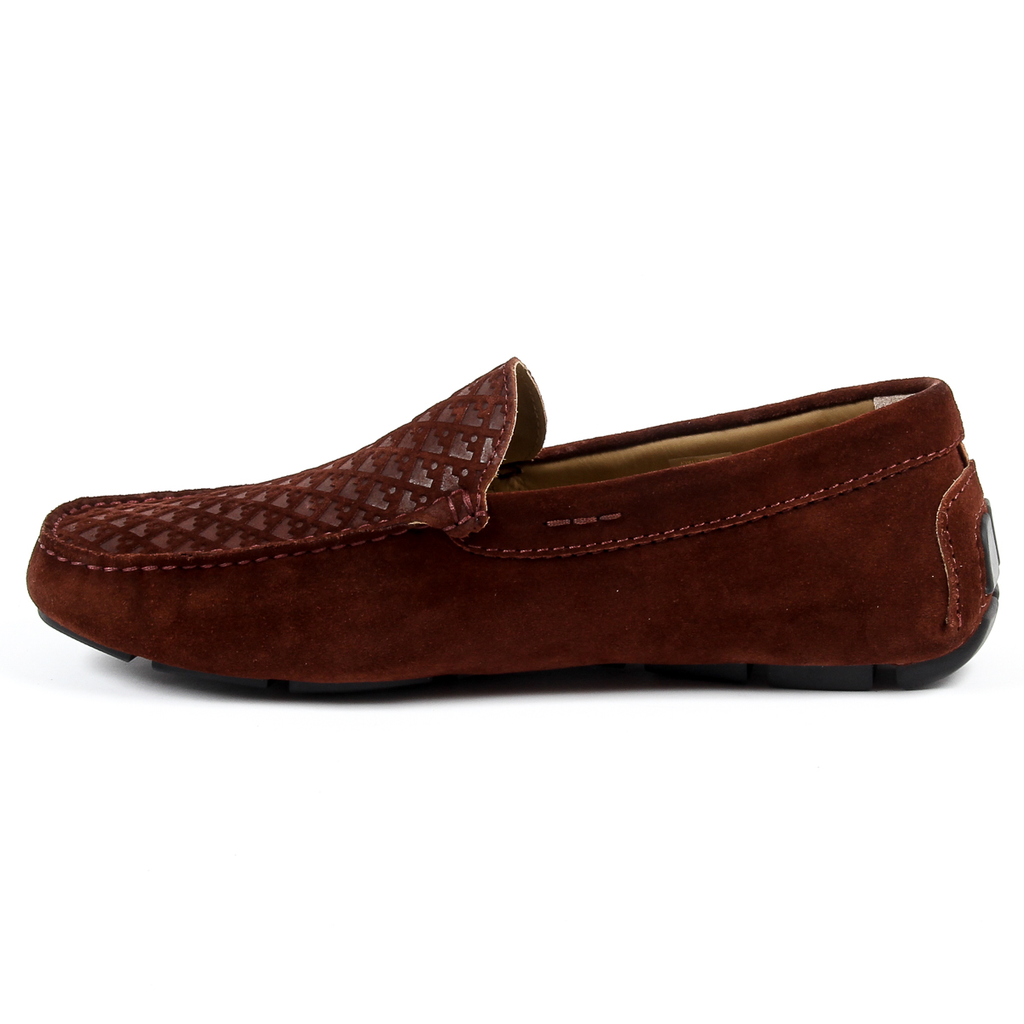 Mocasín Andrew Charles para hombre Burdeos TRON