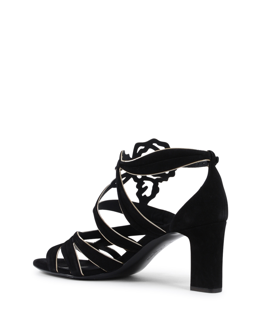 Sandalias Salvatore Ferragamo Mujer Negro ARZANO