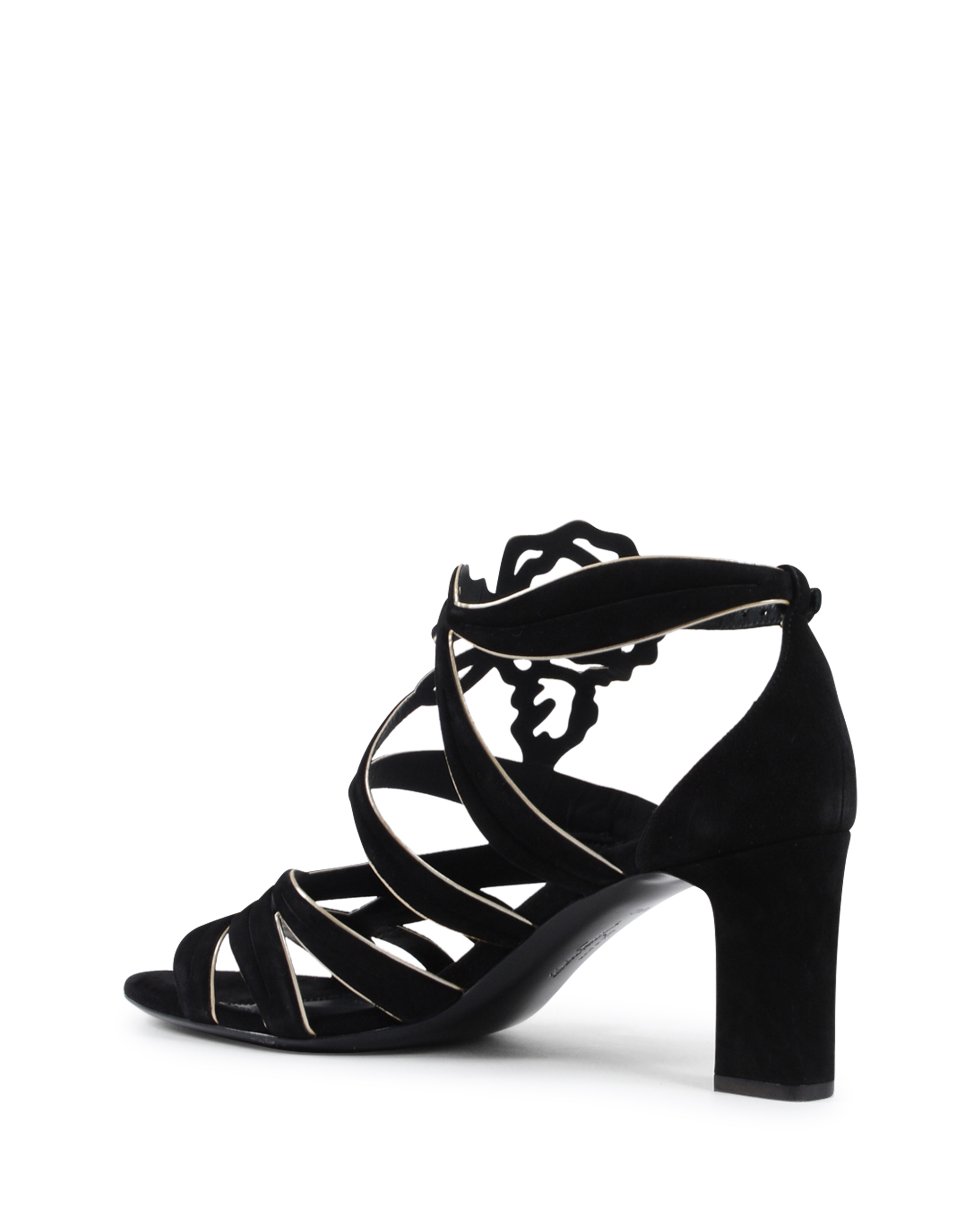Sandalias Salvatore Ferragamo Mujer Negro ARZANO