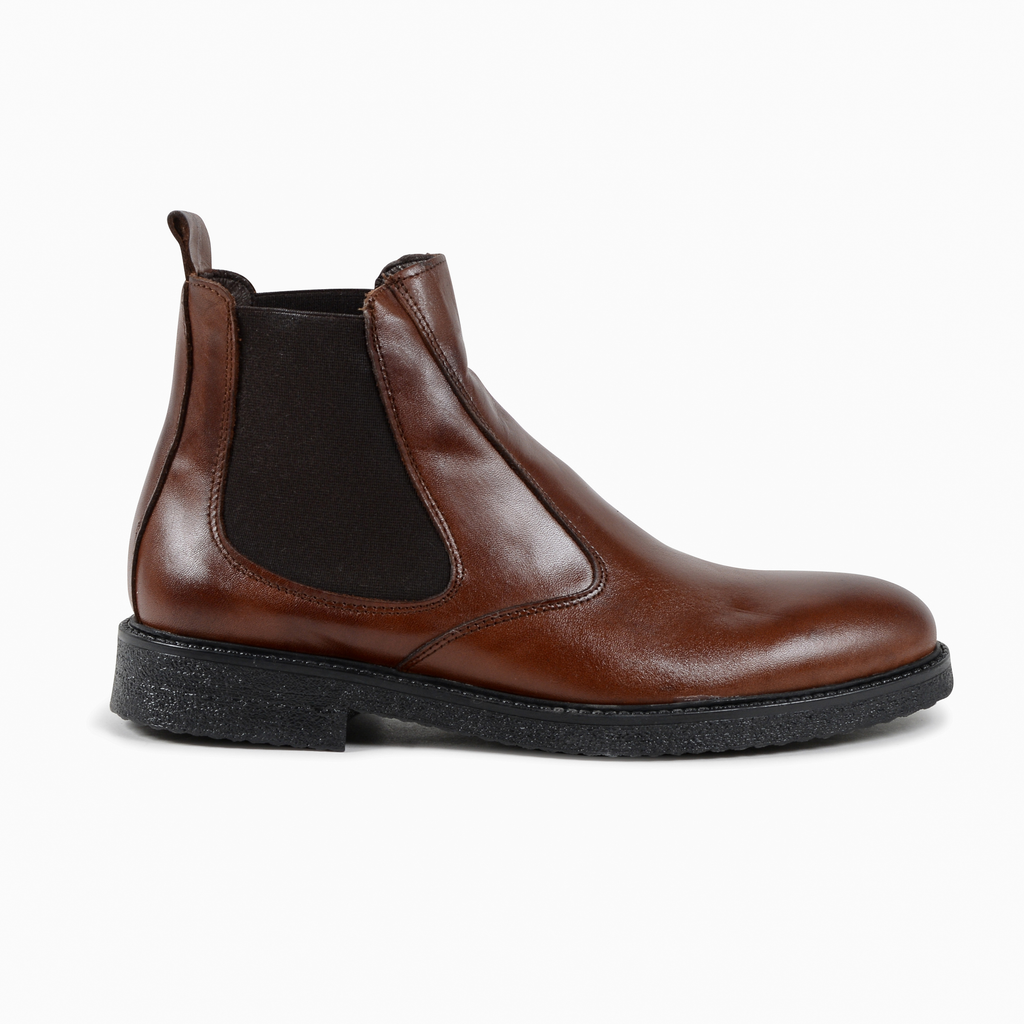 19V69 Italia Botín Hombre Camel 043 G VITELLO CUOIO