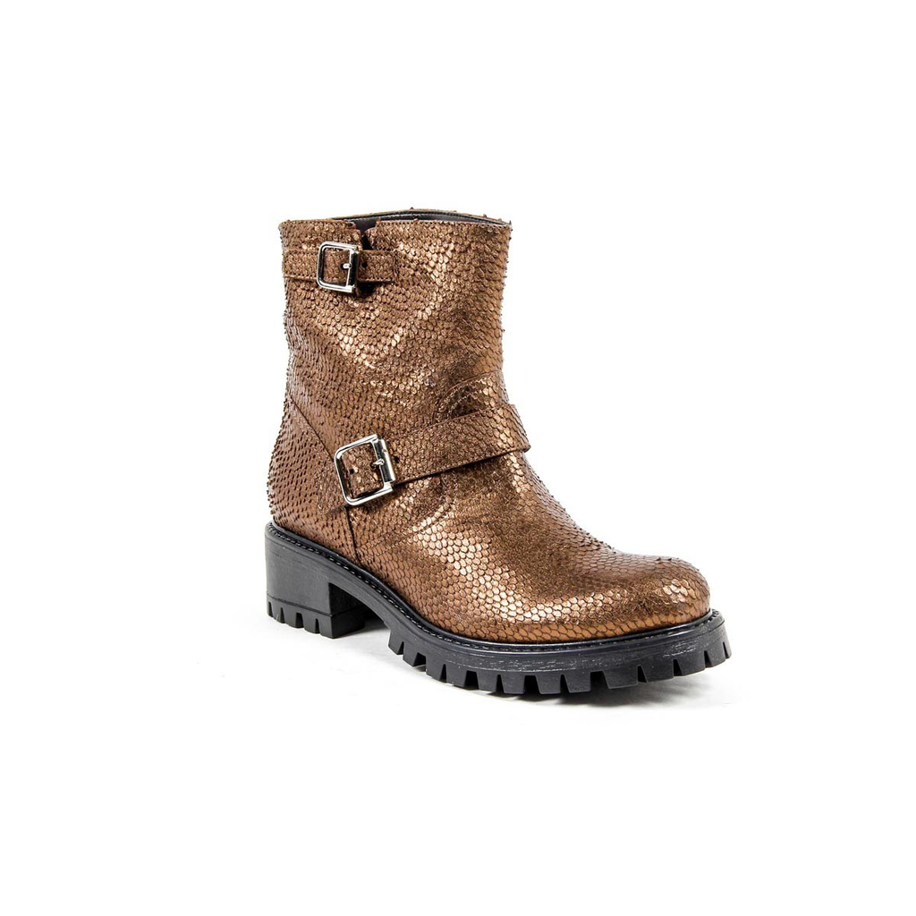 Bota corta para mujer V 1969 Italia B1441 VIPER BRONZO