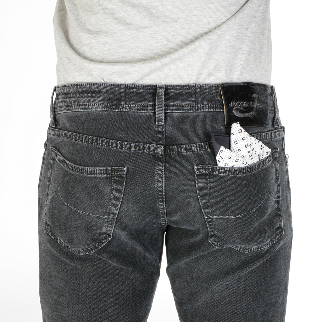 Jacob Cohen Mens Pants J688 Dark Grey