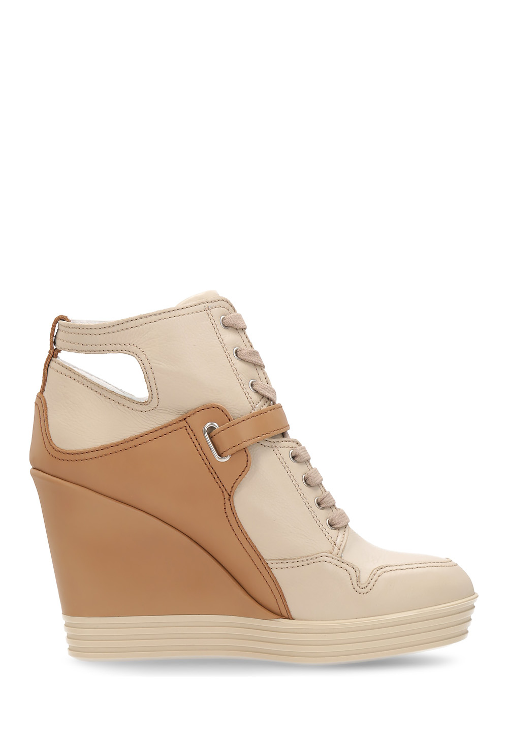 Botín Hogan para mujer en beige HXW1810I09000PF903X