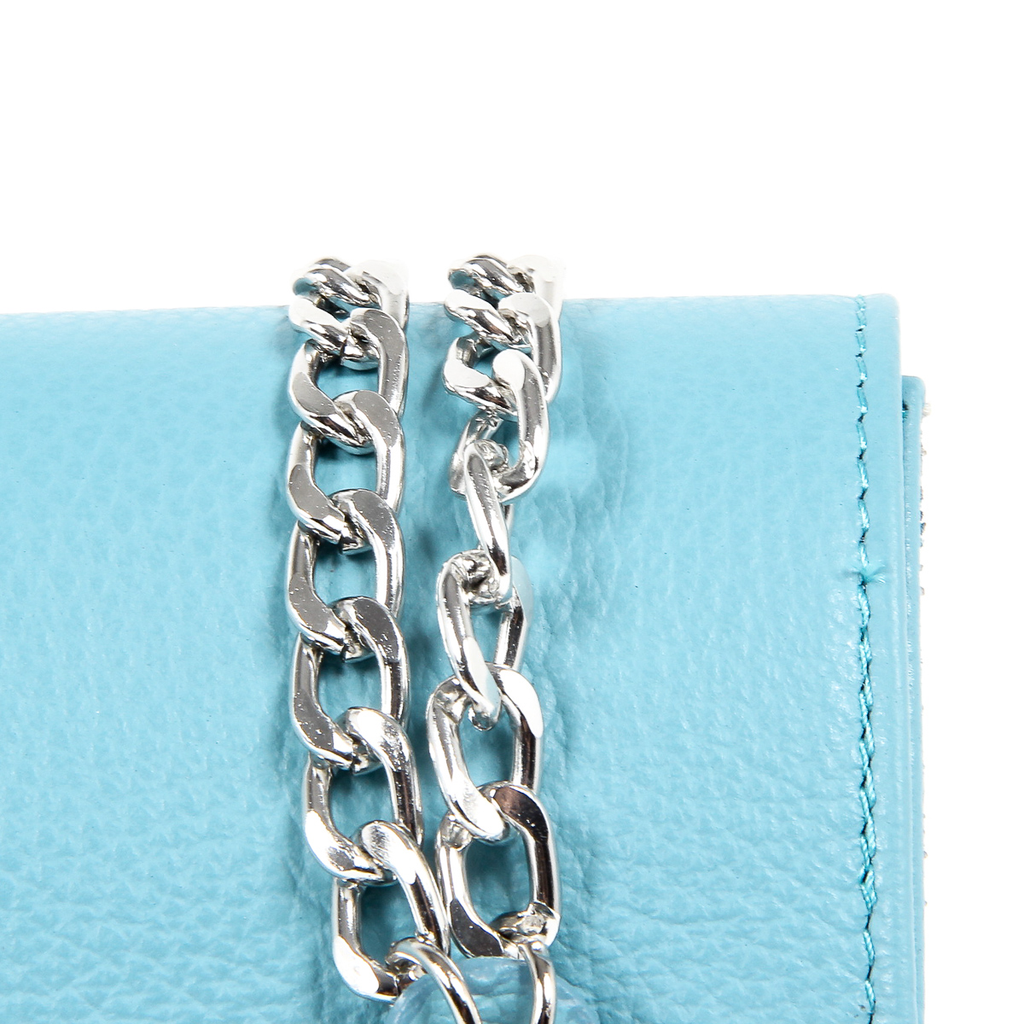 V 1969 Italia Womens Handbag Light Blue ROMA