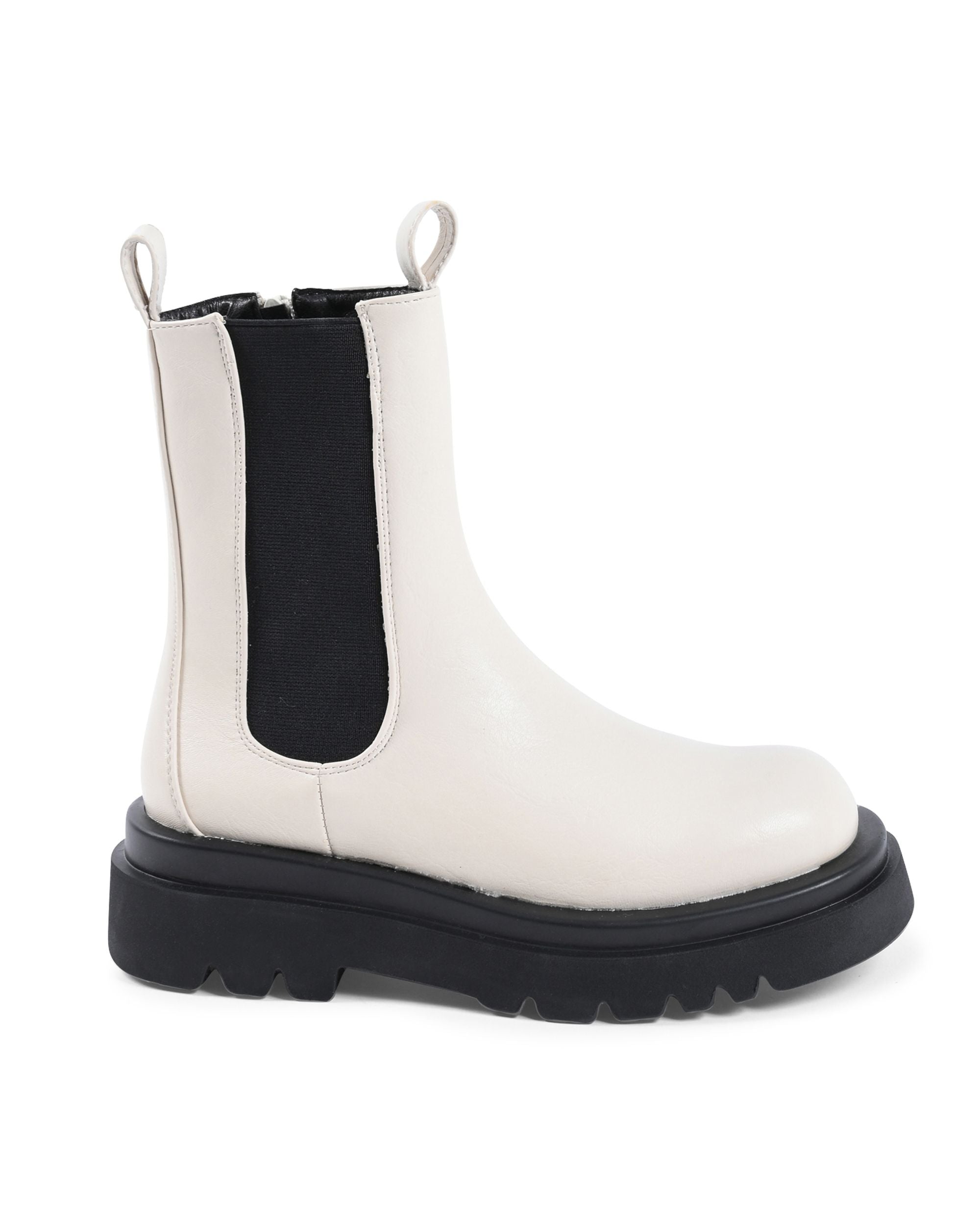 19V69 Italia Botines para mujer Beige N21-9 BEIGE
