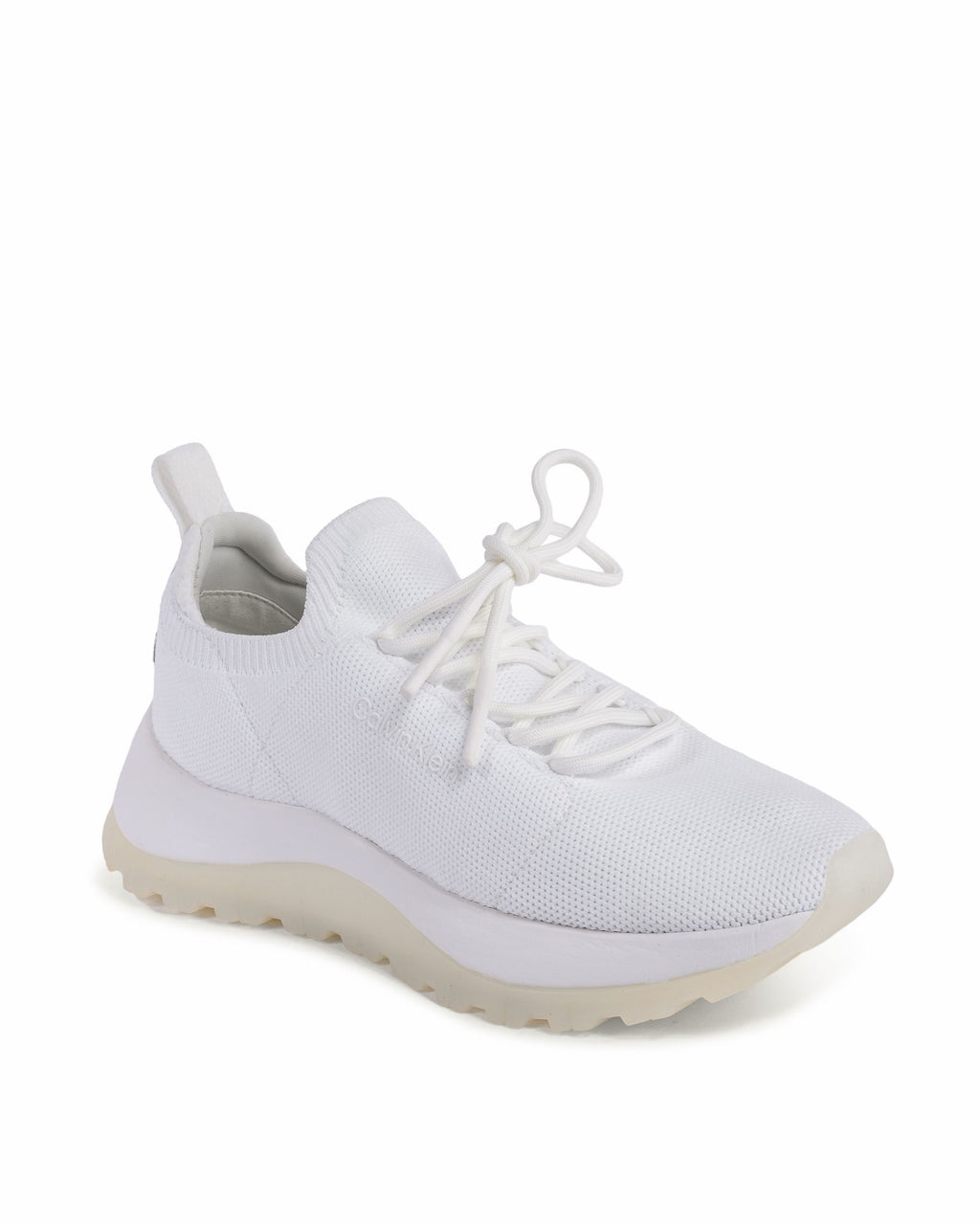 Calvin Klein Womens Sneaker White HW0HW01337YAF