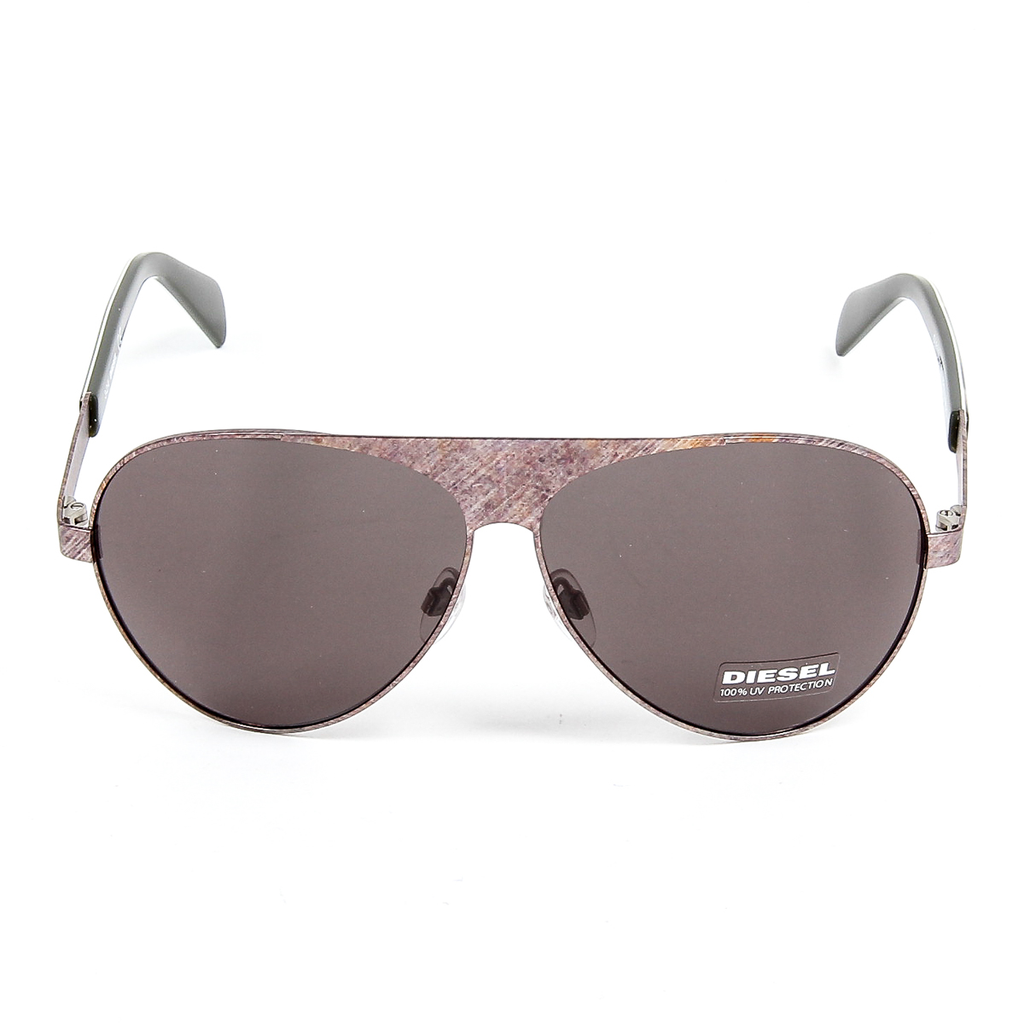 Gafas de sol metálicas Diesel para hombre DL0119 62 09A