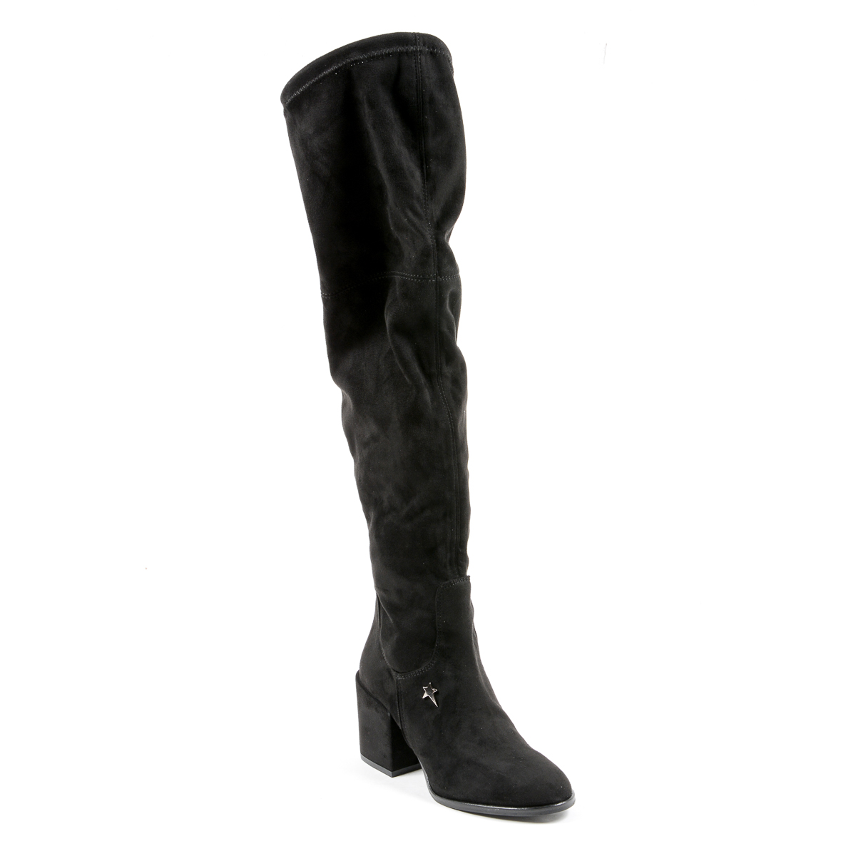 Andrew Charles Womens High Boot Black ALANNAH