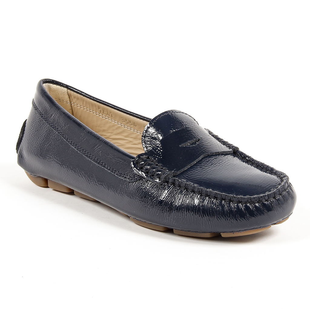 V 1969 Italia Womens Loafer Blue AMALFI
