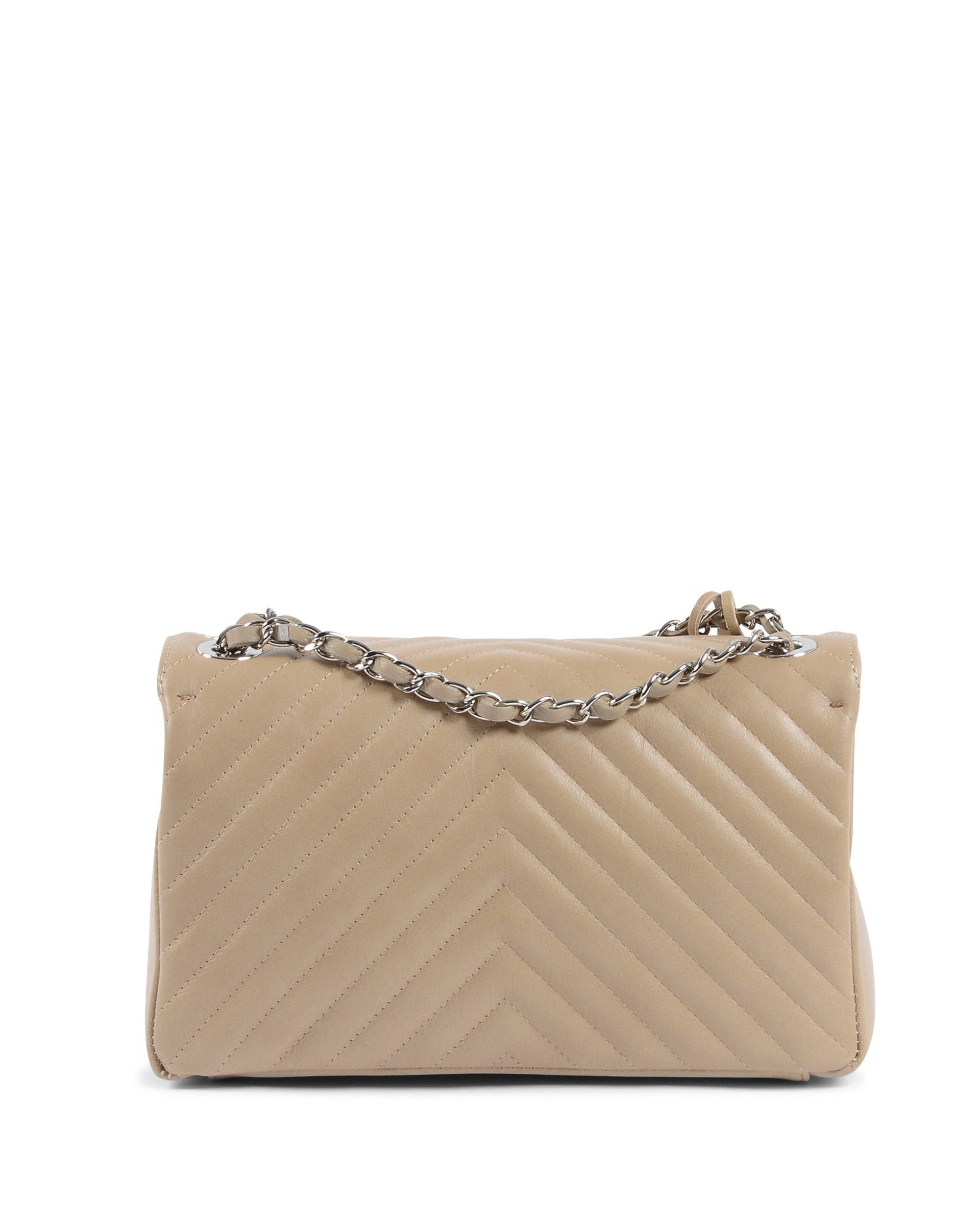V Italia Womens Handbag Taupe V0116 SAUVAGE TAUPE
