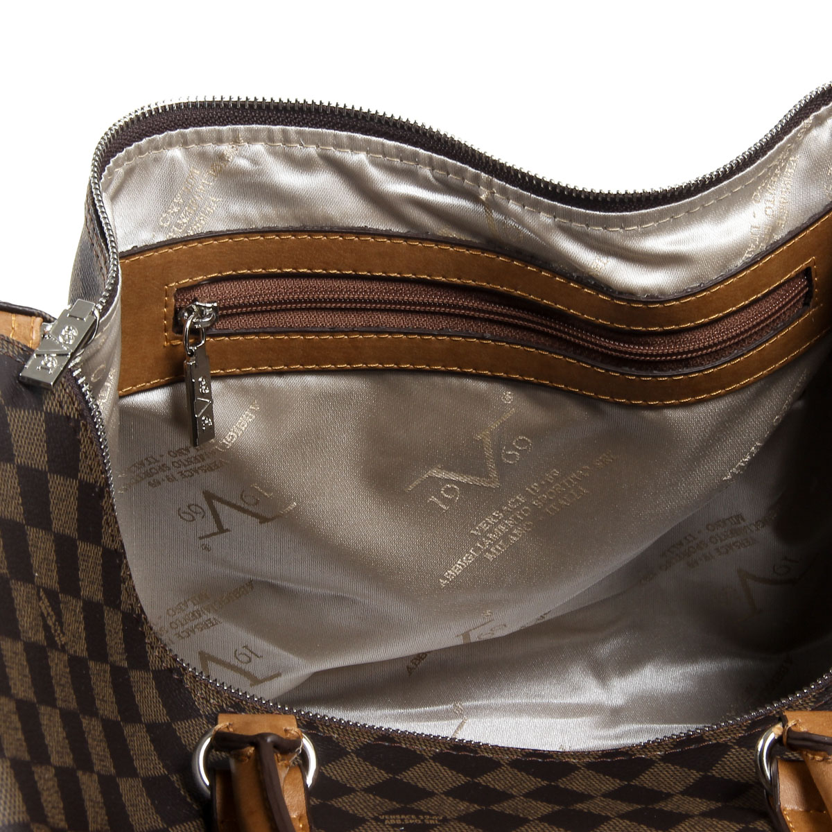 Bolso deportivo para hombre V 1969 Italia V1969015 COFFEE TABA