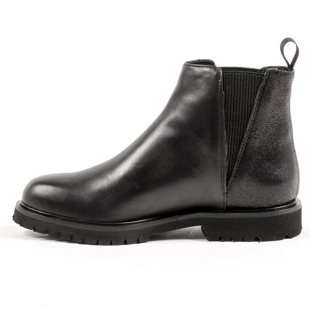 Andrew Charles Womens Ankle Boot Black CHRISTINA