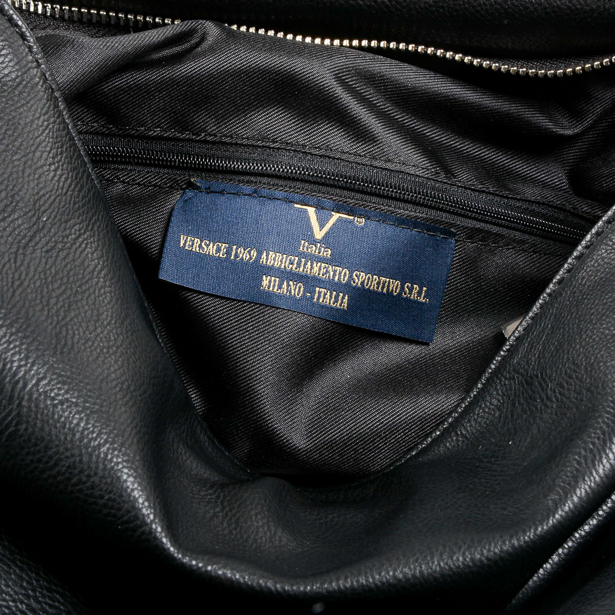V 1969 Italia Womens Handbag Black STEFANY