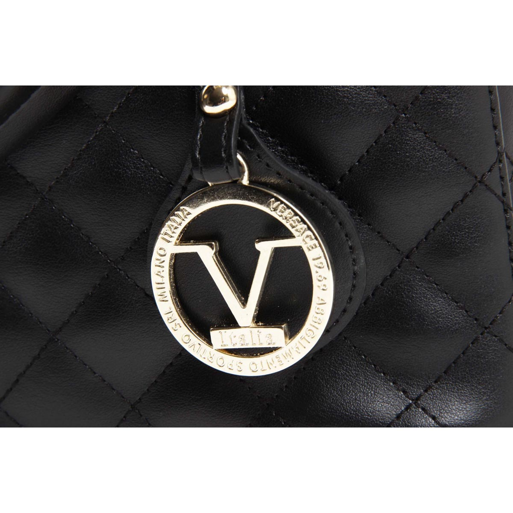 Bolso de mano para mujer V 1969 Italia VE03 NEGRO