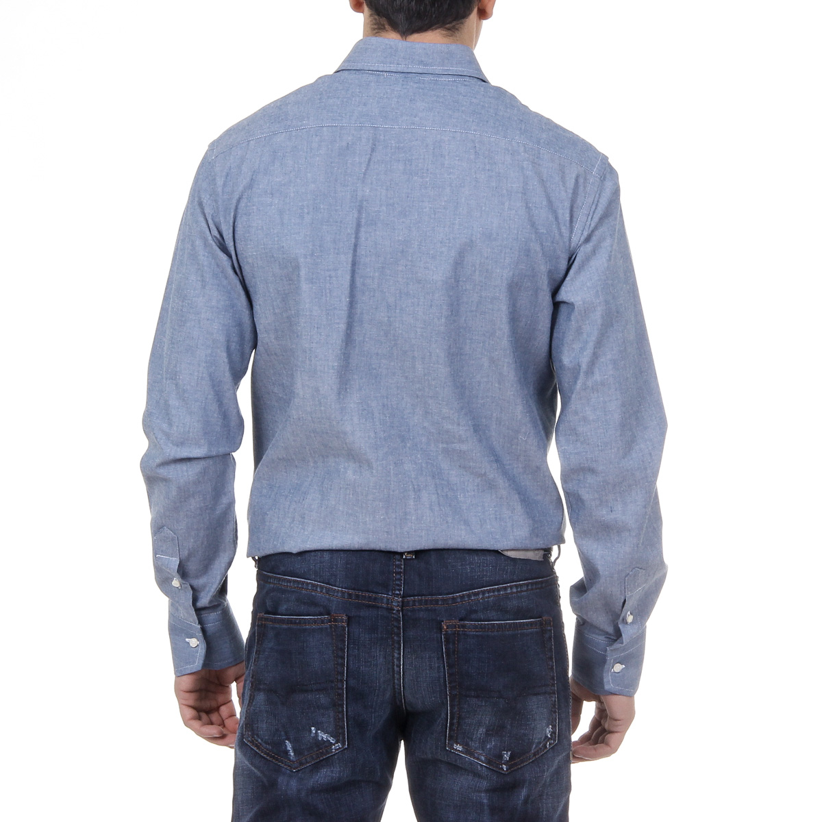 Camisa de cuello clásico para hombre V 1969 Italia 377 VAR. 508