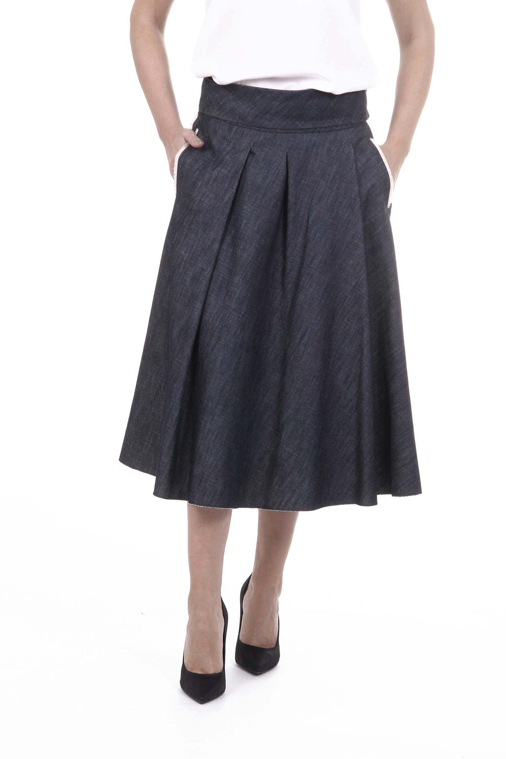 Falda para mujer Bottega Veneta 375132 VZIF0 4030