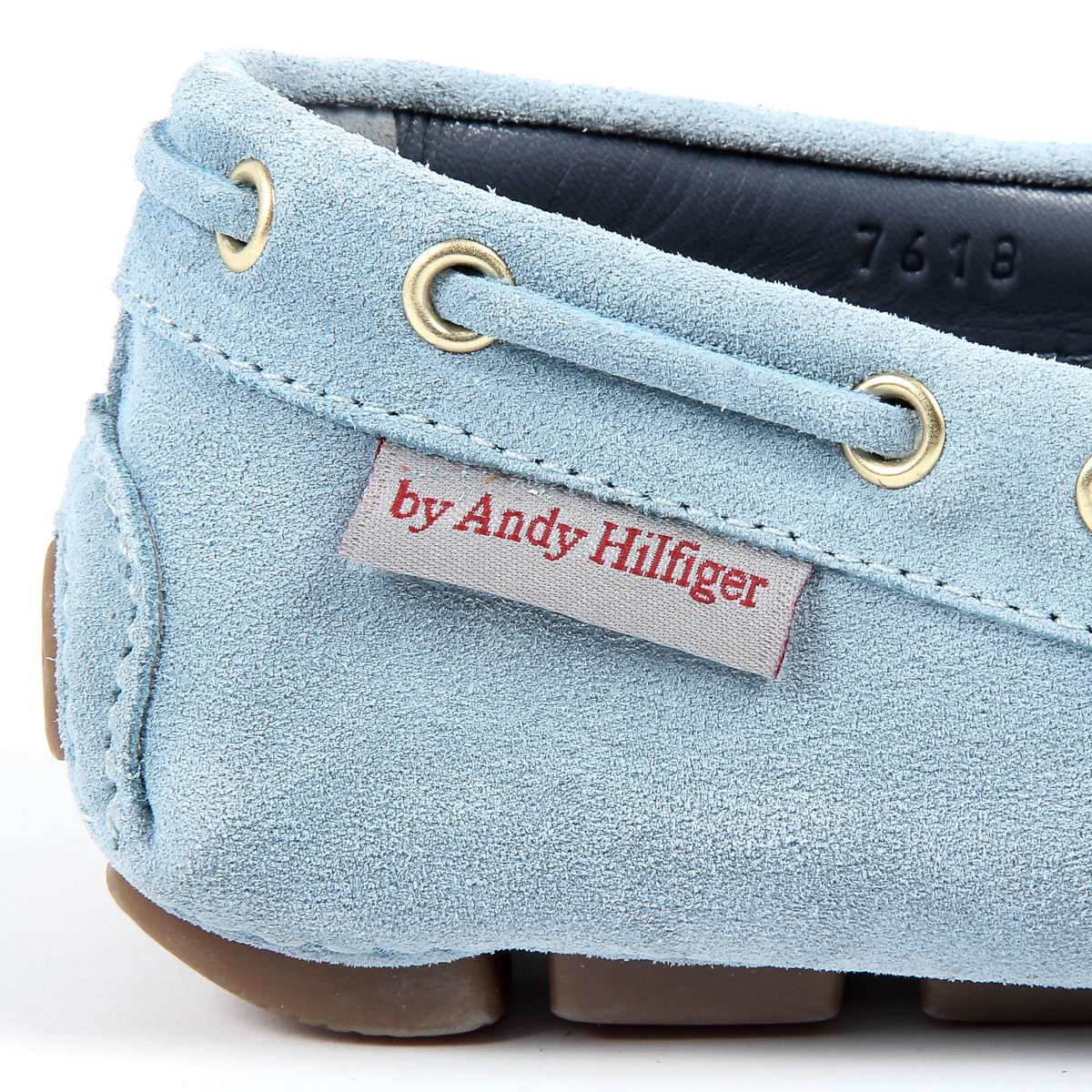 Andrew Charles Mocasín para mujer Azul Claro SUNDAY