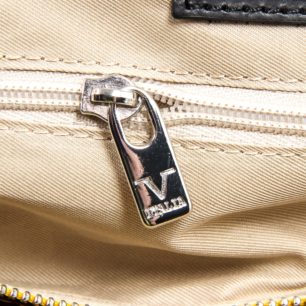 Bolso de mano para mujer V 1969 Italia V009-S RUGA SENAPE