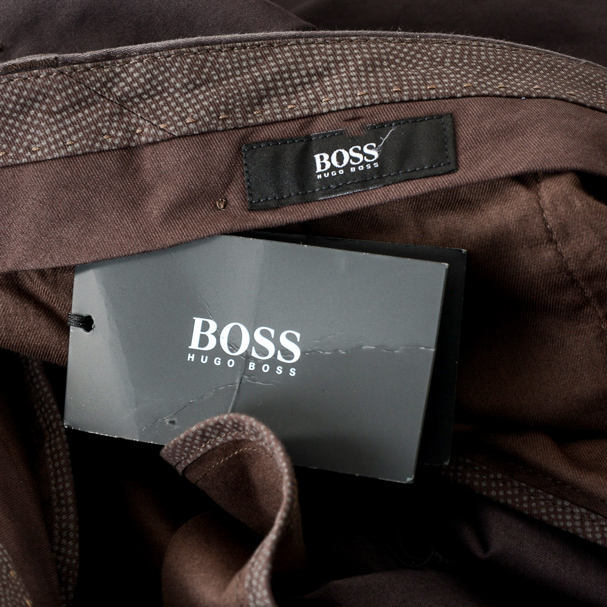 Pantalones Hugo Boss para hombre marrón STANINO