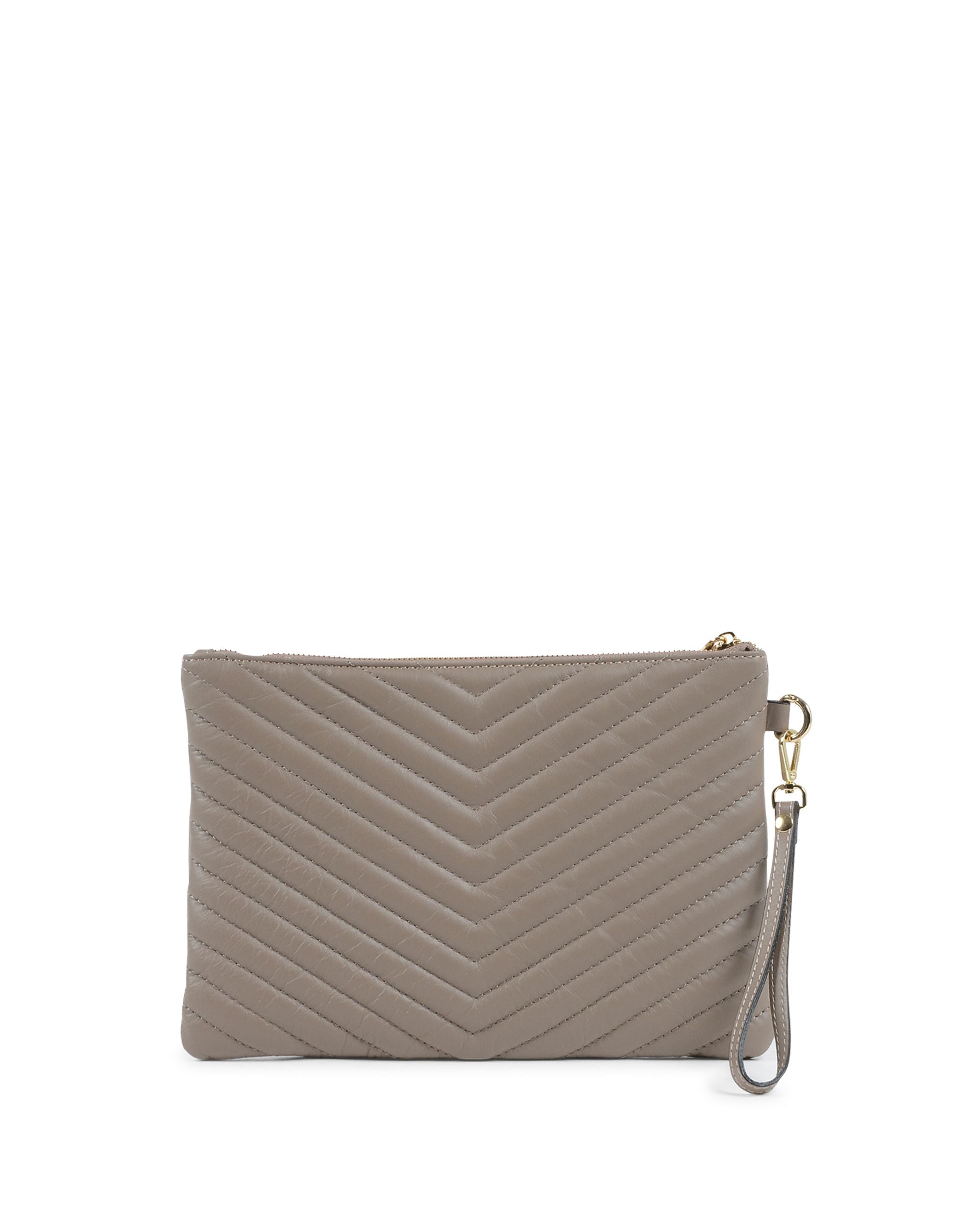 Clutch Mujer V Italia Taupe V613 52 SAUVAGE MARMO