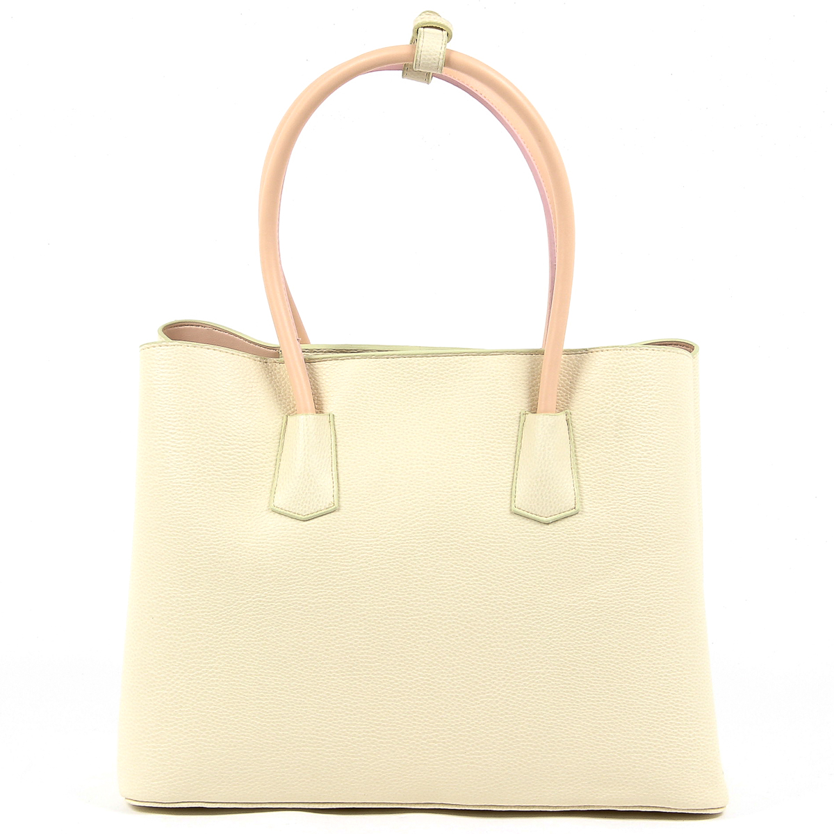 Bolso de mano Andrew Charles para mujer, color beige, GEORGIA