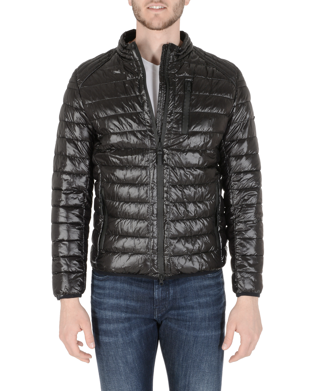 Chaqueta Italia 19V69 para hombre, color negro, de Richard Black.