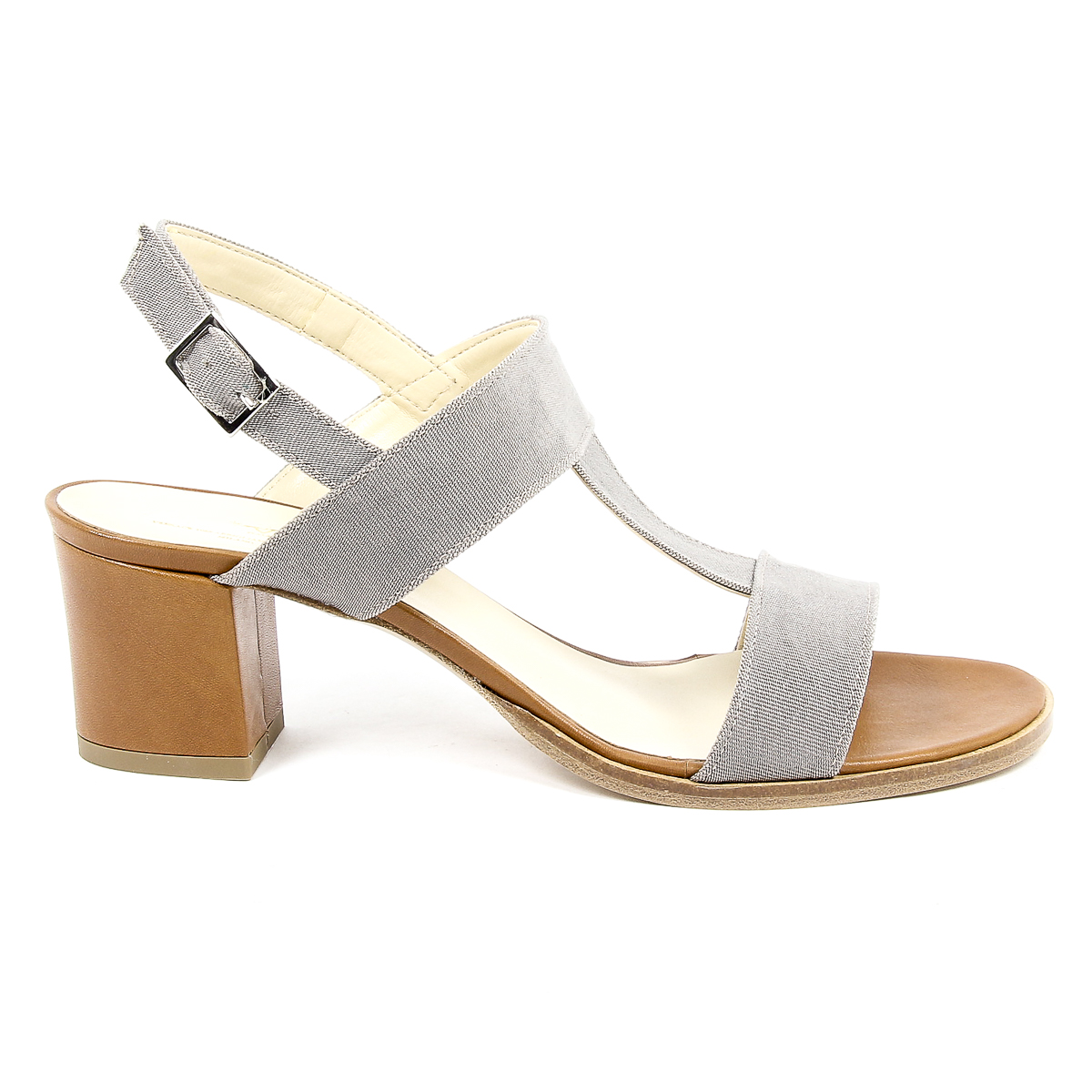 V 1969 Italia Sandalia para mujer Taupe PERLA