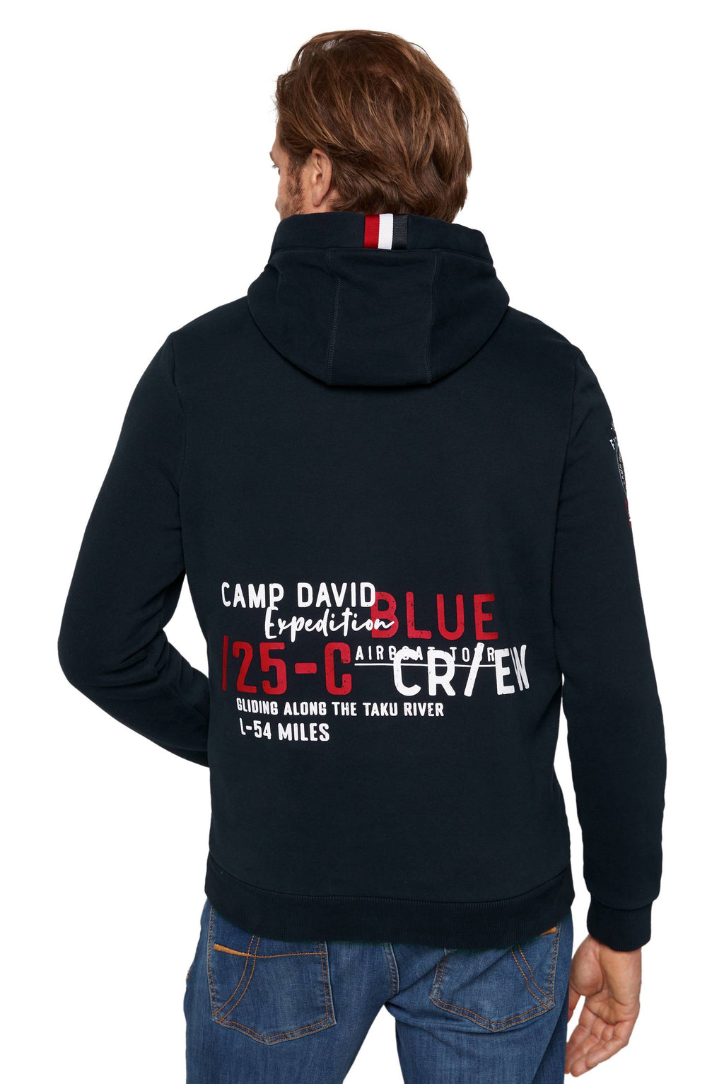Sudadera con capucha para hombre Camp David