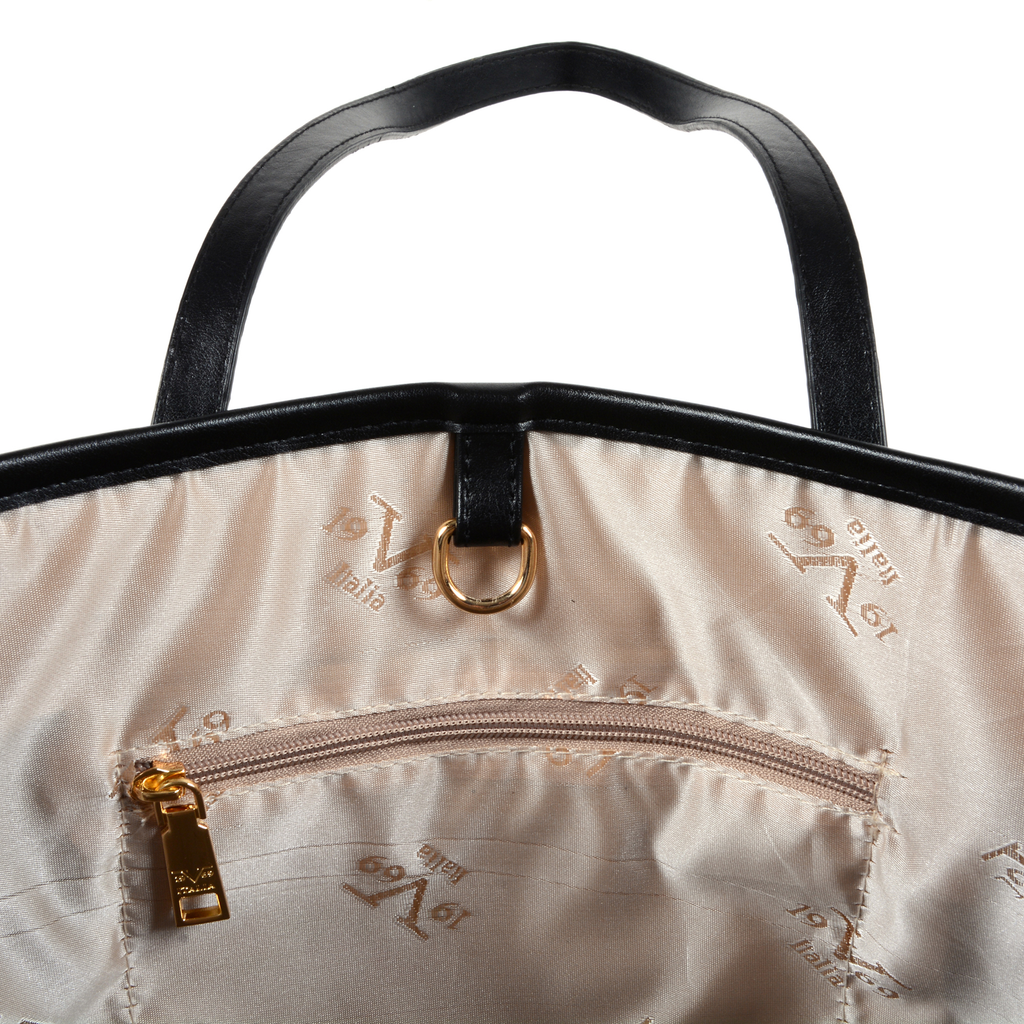 V 1969 Italia Womens Handbag Blue MANILA
